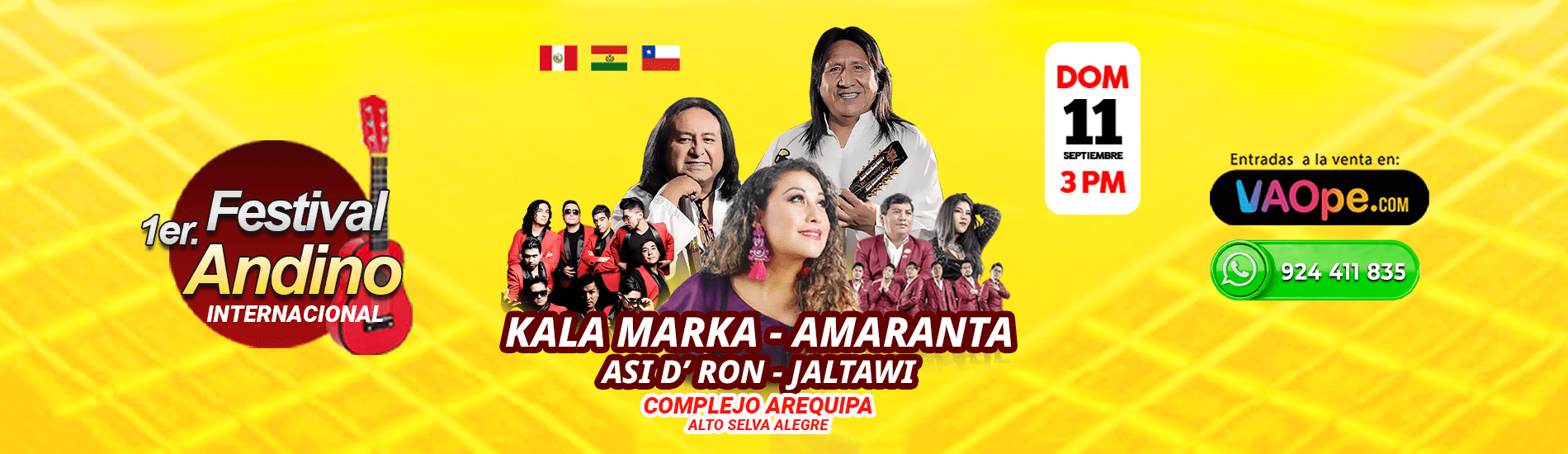 Festival Andino Internacional - Arequipa